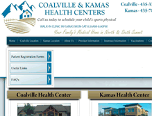 Tablet Screenshot of kamashealthcenter.com
